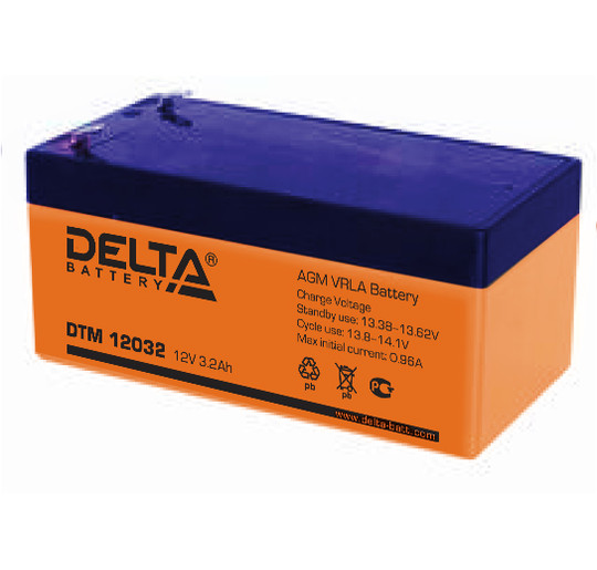Аккумуляторная батарея Delta  DTM 12032