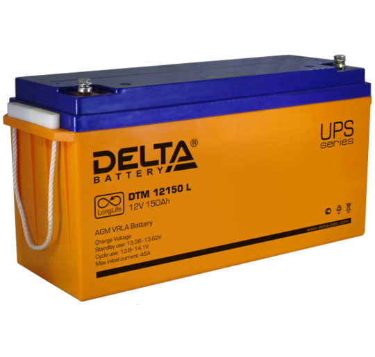 Аккумуляторная батарея Delta  DTM 12150 L