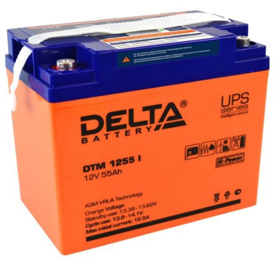 Аккумуляторная батарея Delta  DTM 1255 I