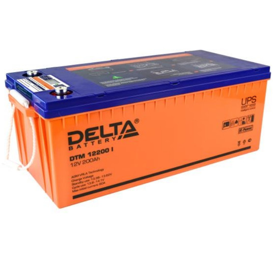 Аккумуляторная батарея Delta  DTM 12200 I
