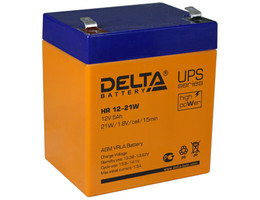 Аккумуляторная батарея Delta  HR 12-21 W