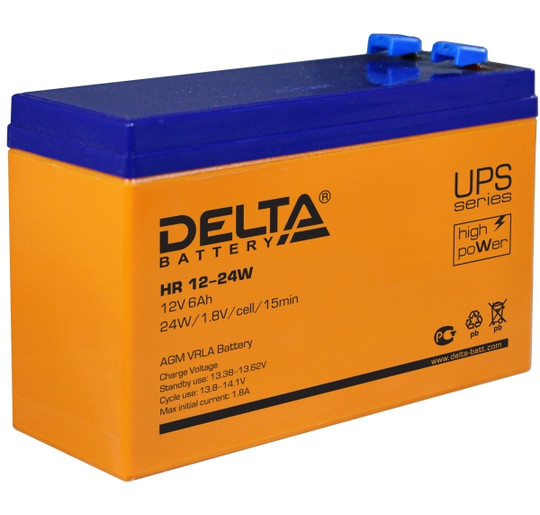 Аккумуляторная батарея Delta  HR 12-24 W