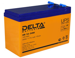 Аккумуляторная батарея Delta  HR 12-34 W
