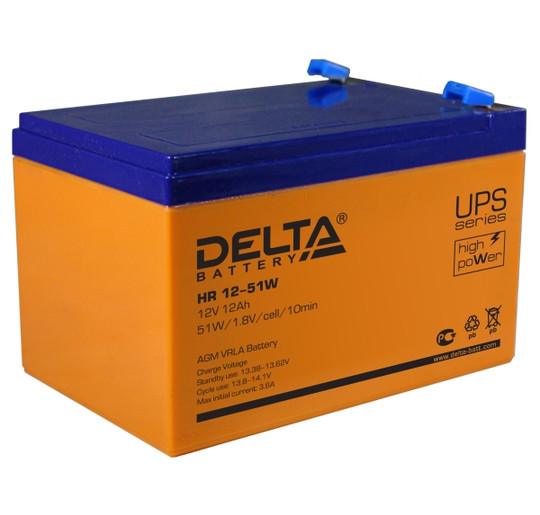 Аккумуляторная батарея Delta  HR 12-51 W