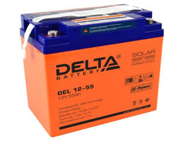 Аккумуляторная батарея Delta  GEL 12-55