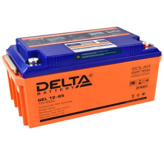 Аккумуляторная батарея Delta  GEL 12-65