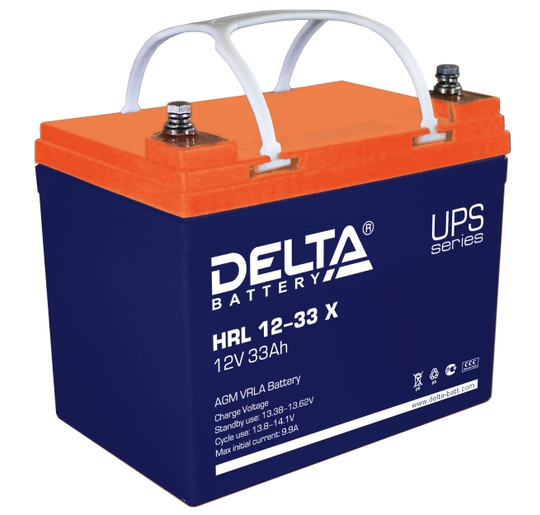 Аккумуляторная батарея Delta  HRL 12-33 Х