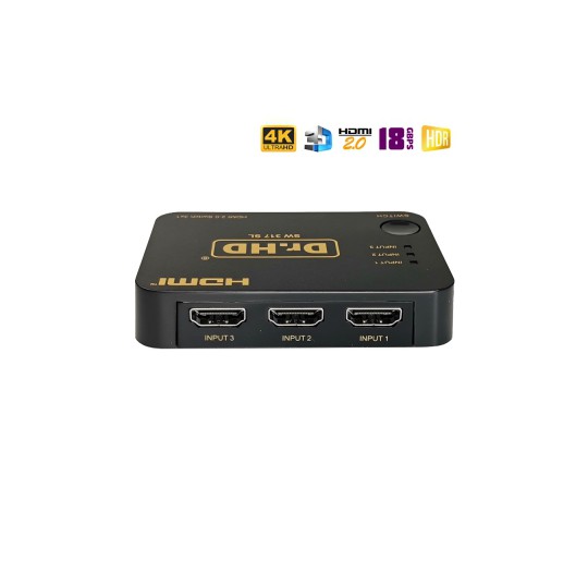 HDMI переключатель 3x1 / Dr.HD SW 317 SL